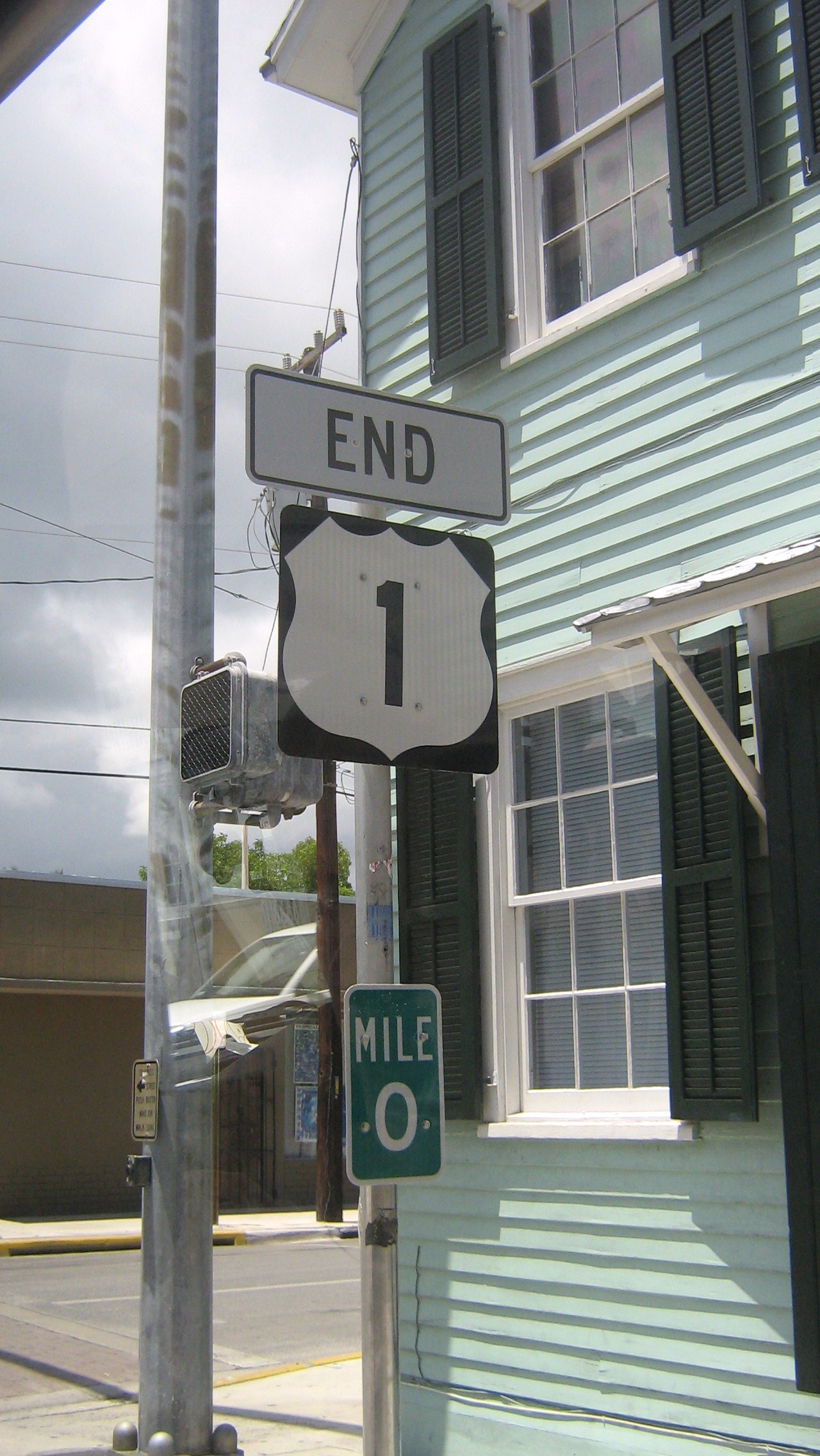 US 1 Mile Marker Zero